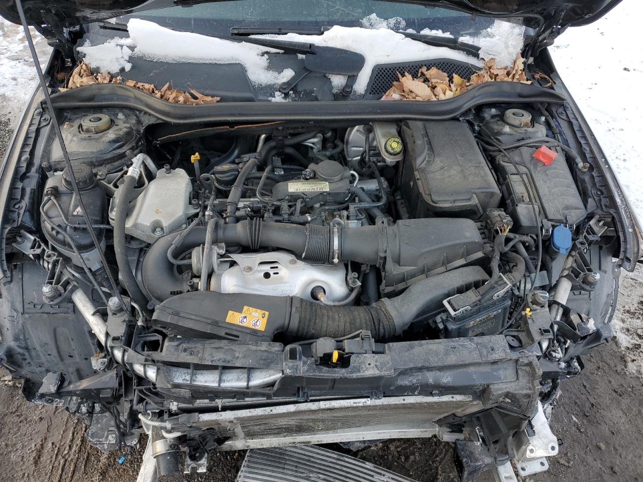 2019 Mercedes-Benz CLA-klasse VIN WDDSJ4GB1KN756145 Copart auction photo, front end damage thumbnail 11