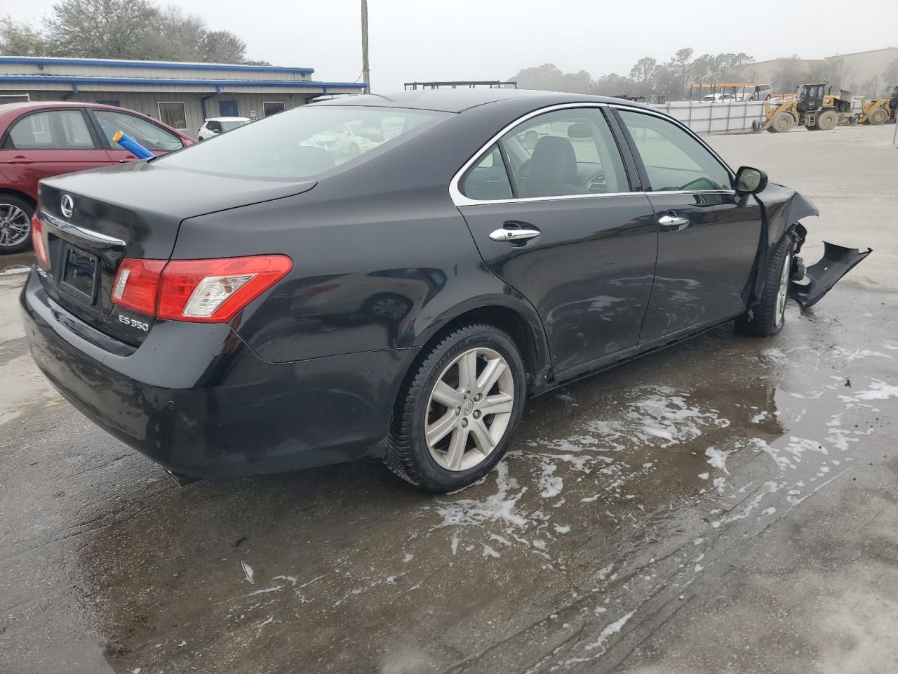 2009 Lexus ES VIN JTHBJ46G592340116 Copart auction photo, front end / side damage thumbnail 3