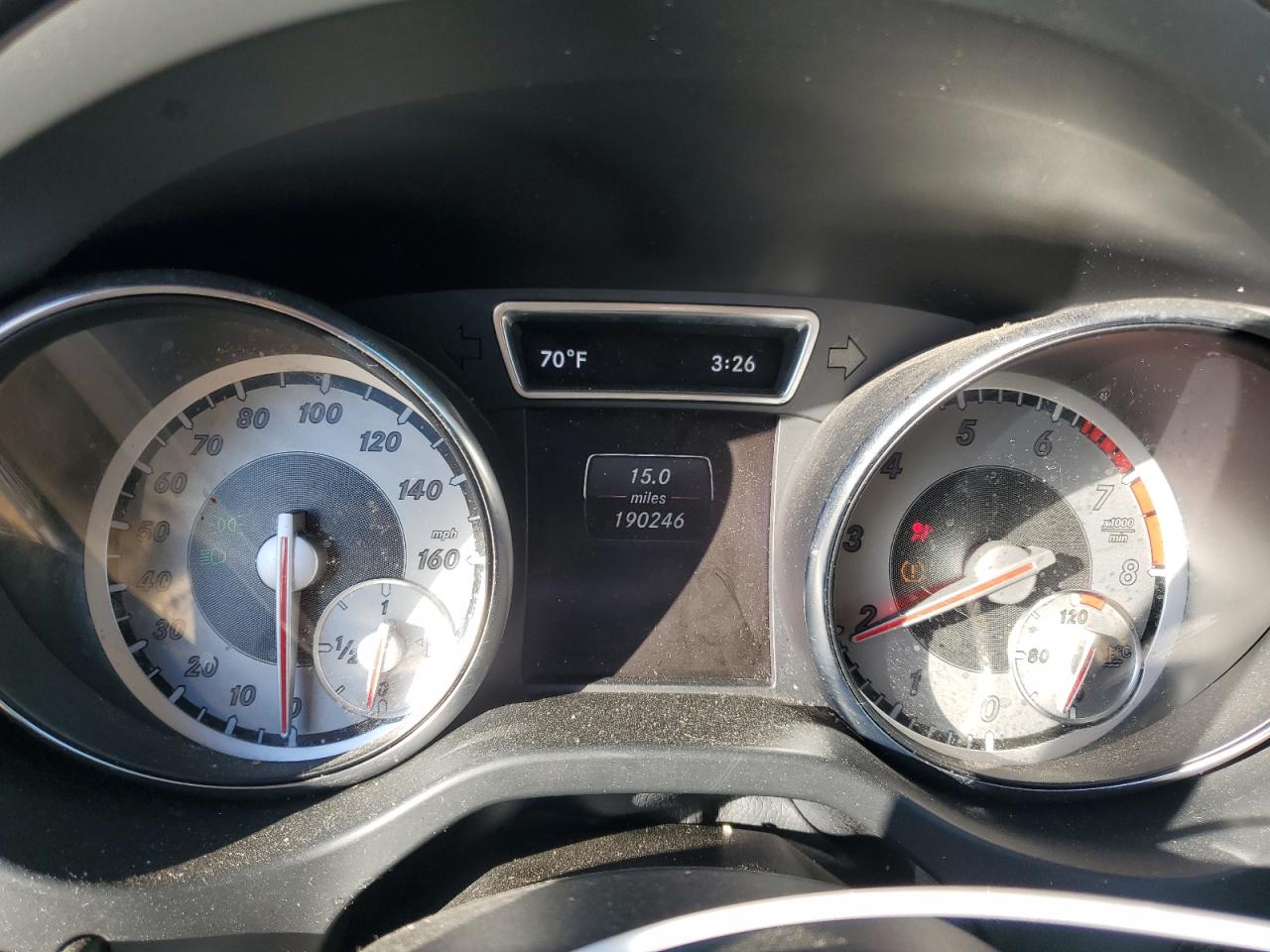 2015 Mercedes-Benz GLA-klasse VIN WDCTG4GB4FJ033250 Copart auction photo, side damage thumbnail 9