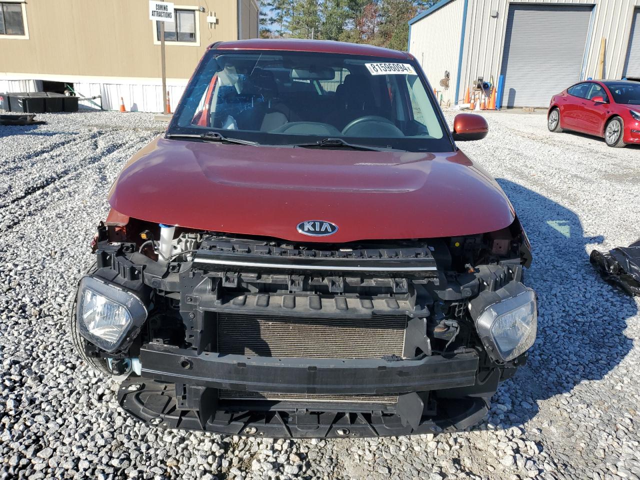 2020 KIA Soul VIN KNDJ23AU6L7083933 Copart auction photo, front end / side damage thumbnail 5