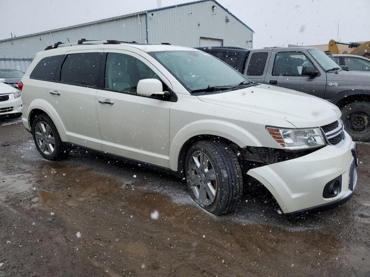 2015 Dodge Journey VIN 3C4PDDFGXFT702398 Copart auction photo, front end / undercarriage damage thumbnail 4