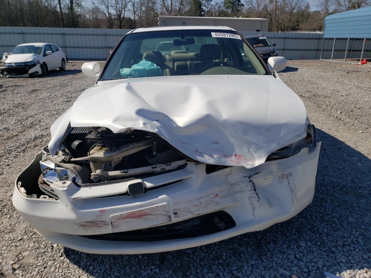 1999 Honda Accord VIN 1HGCG6675XA162387 Copart auction photo, front end damage thumbnail 5