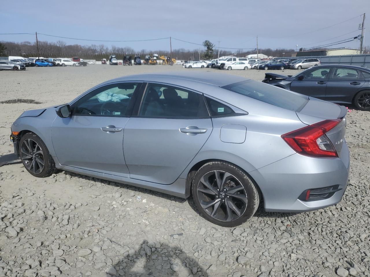 2020 Honda Civic VIN 2HGFC2F84LH501193 Copart auction photo, front end damage thumbnail 2