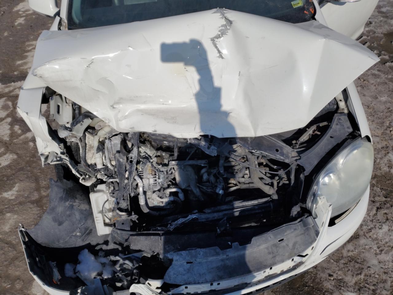2008 Volkswagen Jetta VIN 3VWRM71K88M189099 Copart auction photo, front end / mechanical damage thumbnail 12