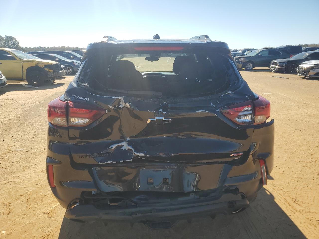 2022 Chevrolet TrailBlazer VIN KL79MTSL0NB063709 Copart auction photo, rear end damage thumbnail 6
