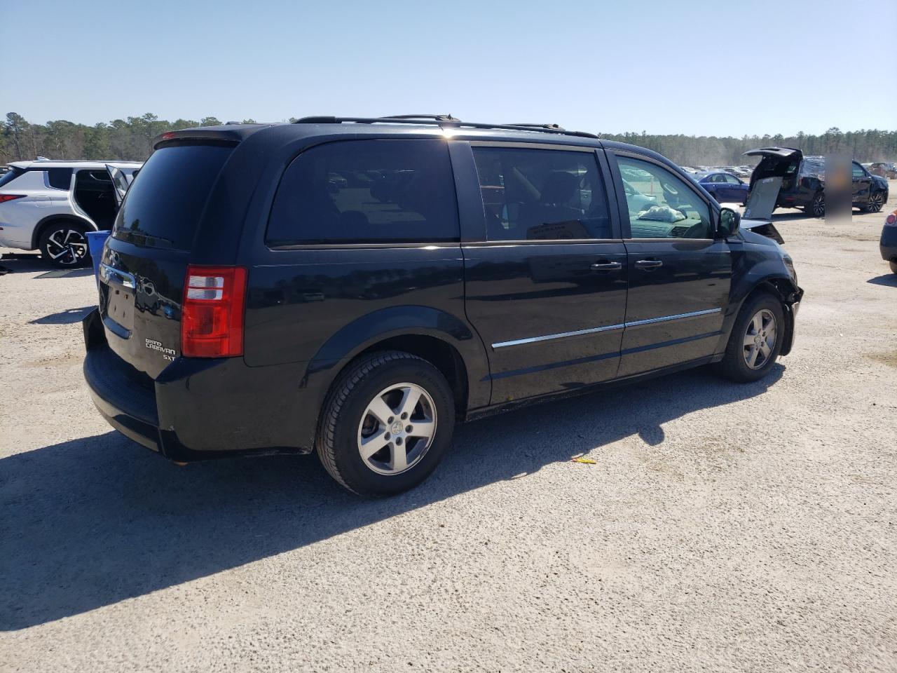 2008 Dodge Caravan VIN 2D8HN54P58R723516 Copart auction photo, front end damage thumbnail 3