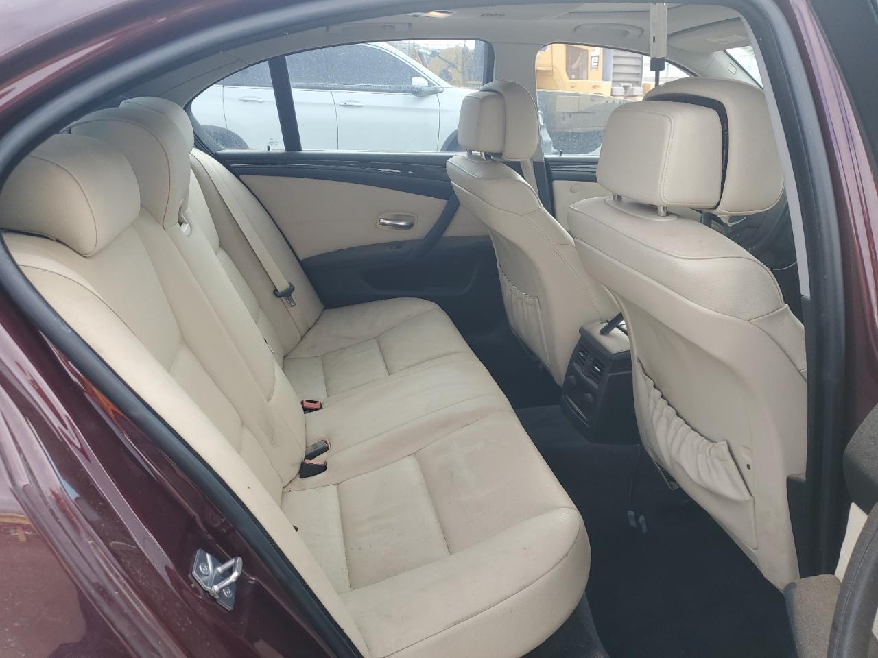 2010 BMW 5er VIN WBANU5C51AC460098 Copart auction photo, front end damage thumbnail 11