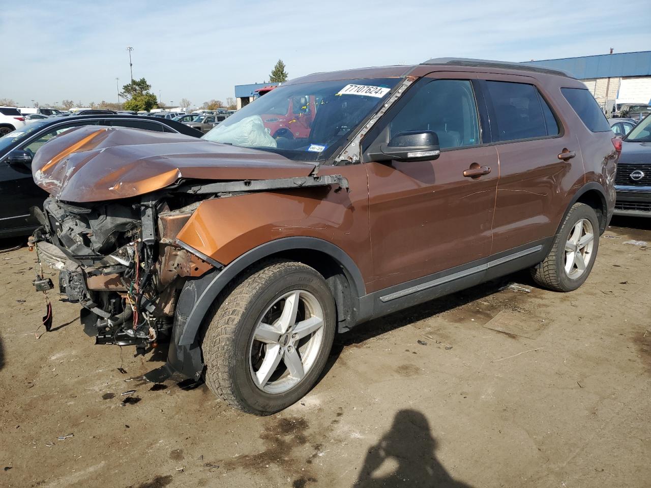 2017 Ford Explorer VIN 1FM5K7D85HGD02777