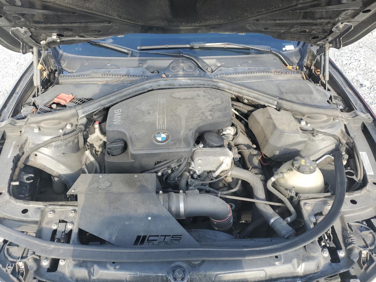 2014 BMW 4er VIN WBA3N3C56EK230299 Copart auction photo, front end / rear end damage thumbnail 11