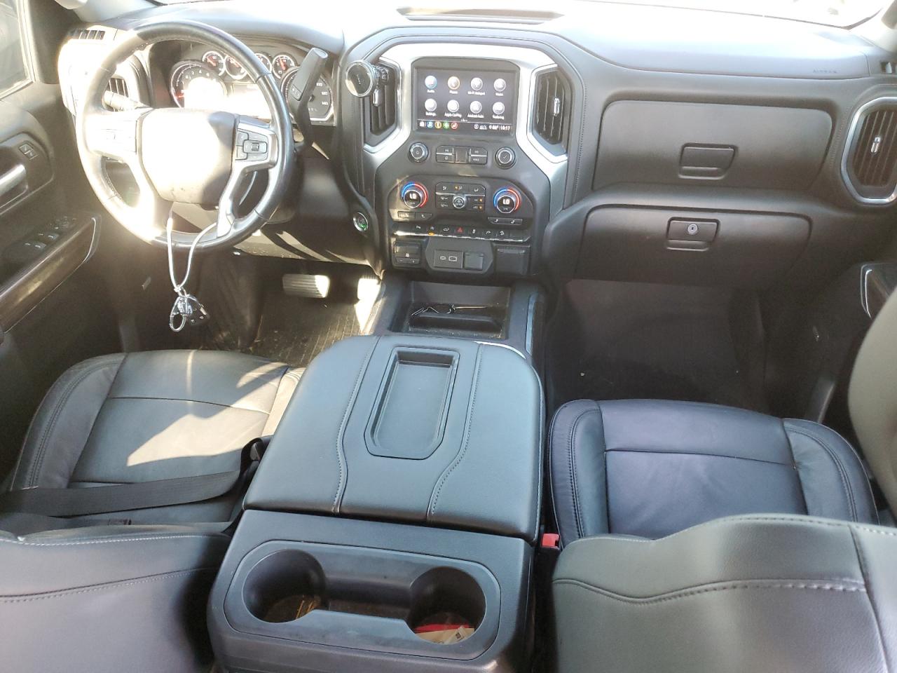 2020 Chevrolet Silverado VIN 1GCPYFED2LZ310026 Copart auction photo, water/flood damage thumbnail 8