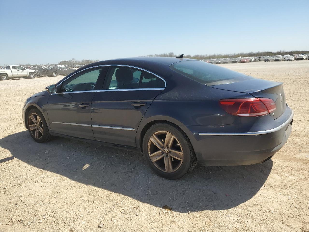 2014 Volkswagen Passat CC VIN WVWBN7AN8EE528375 Copart auction photo, rear end / front end damage thumbnail 2