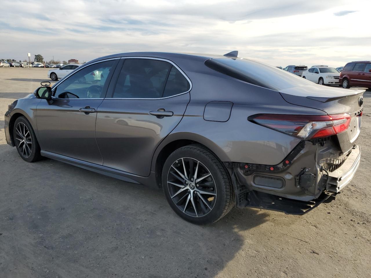 2022 Toyota Camry VIN 4T1T11AK1NU063801 Copart auction photo, all over damage thumbnail 2