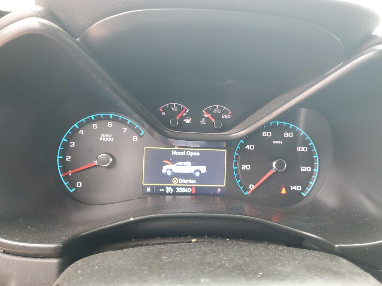 2020 GMC Canyon VIN 1GTG5CEN6L1237175 Copart auction photo, front end damage thumbnail 9