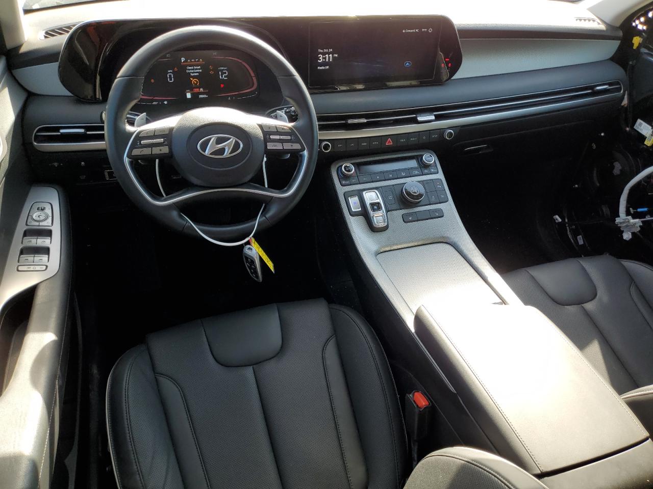 2023 Hyundai Palisade VIN KM8R34GE0PU531138 Copart auction photo, front end damage thumbnail 8