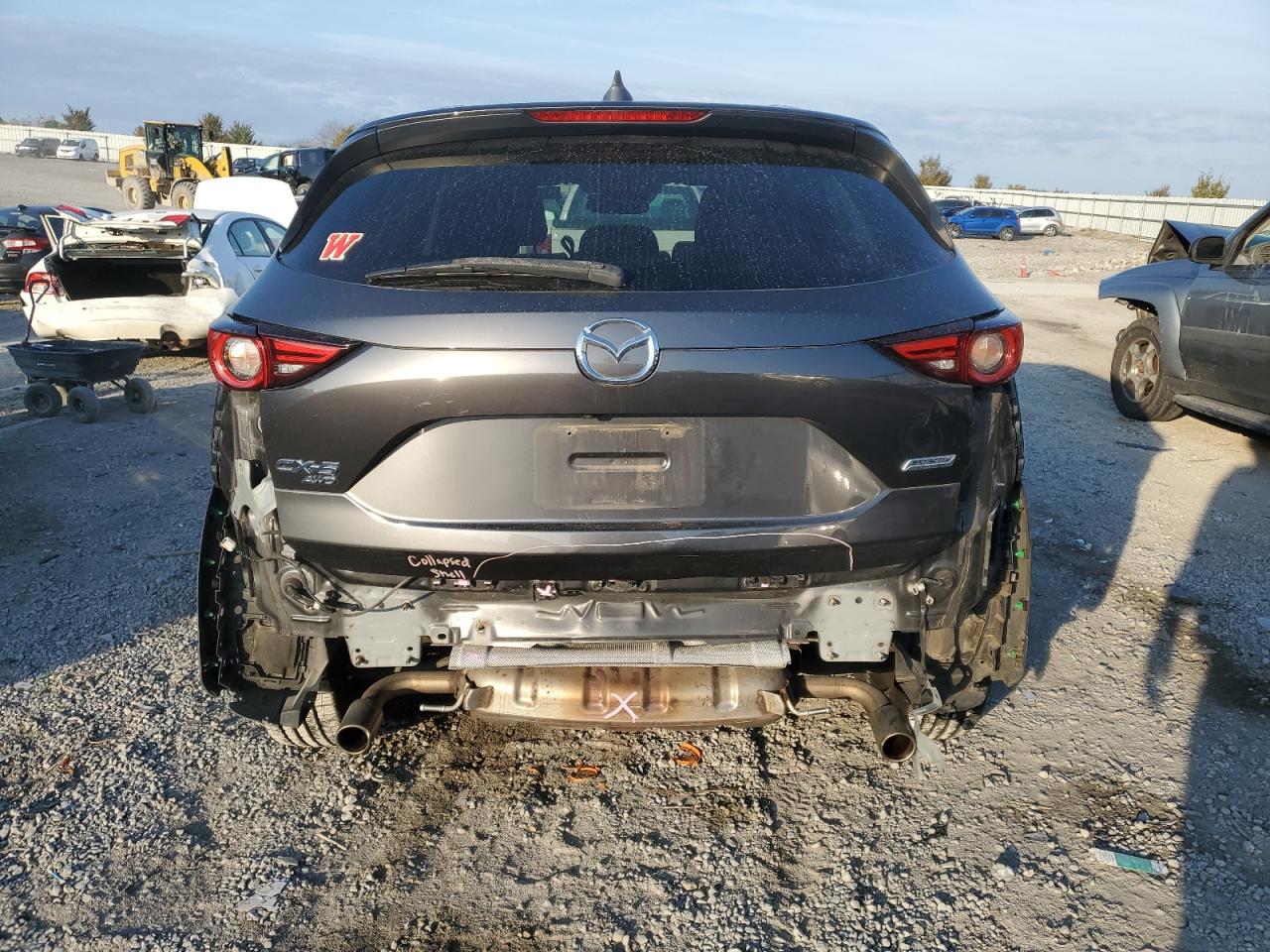 2017 Mazda CX-5 VIN JM3KFBDL5H0146209 Copart auction photo, rear end / minor dent/scratches damage thumbnail 6