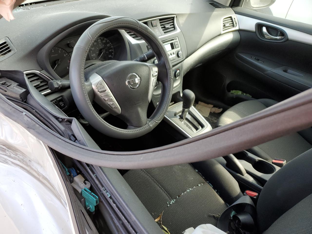 2017 Nissan Sentra VIN 3N1AB7AP9HY216856 Copart auction photo, side damage thumbnail 8