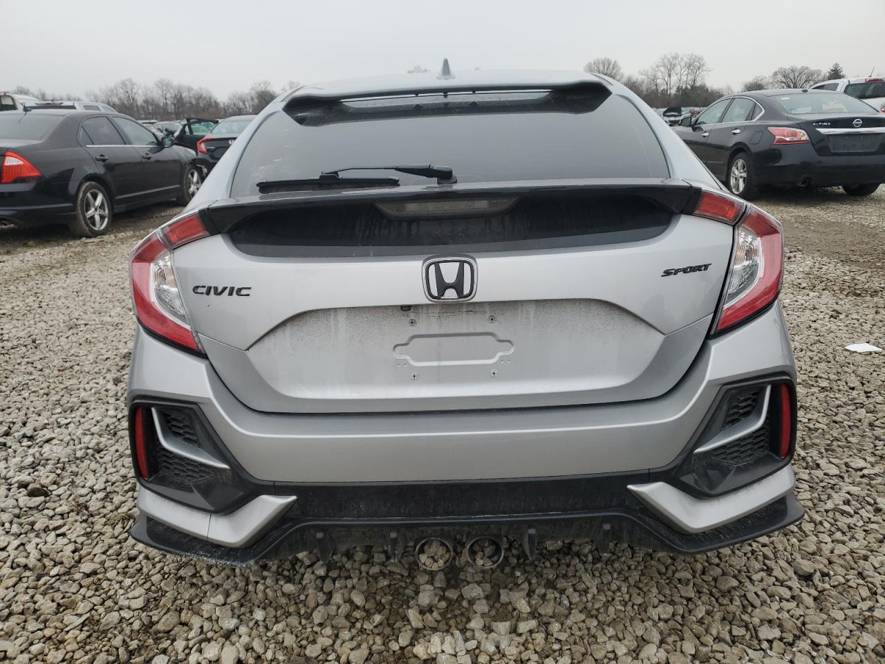 2021 Honda Civic VIN SHHFK7H40MU212682 Copart auction photo, side damage thumbnail 6