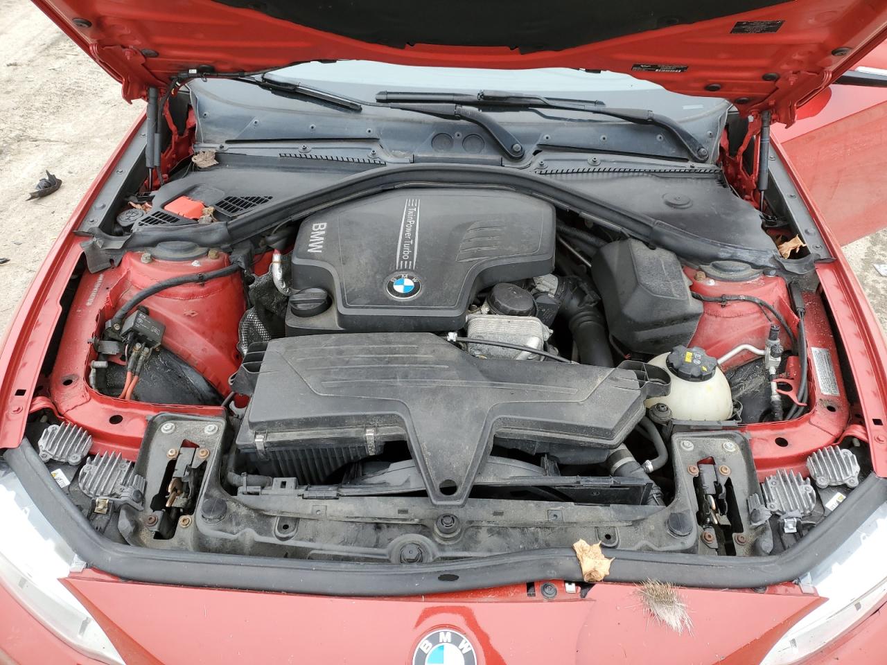 2014 BMW 2er VIN WBA1F5C5XEVW97921 Copart auction photo, front end damage thumbnail 12