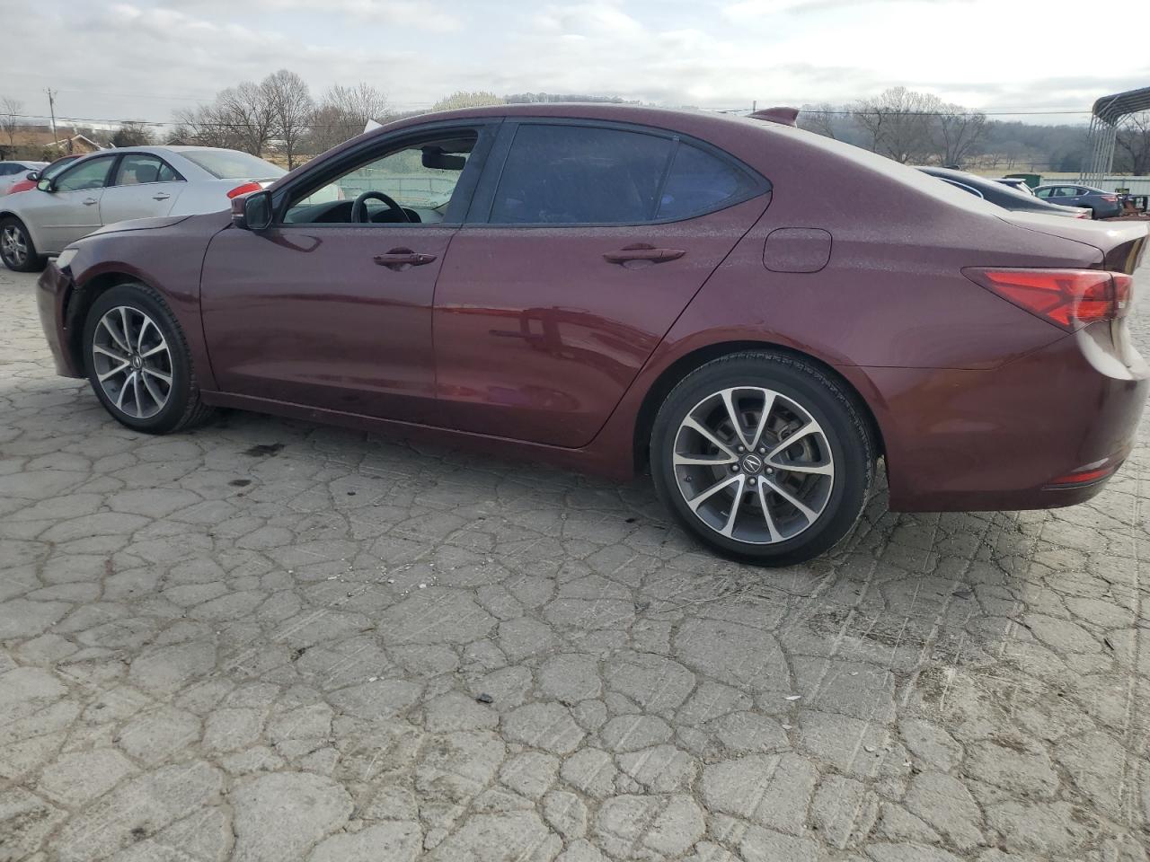 2015 Acura TLX VIN 19UUB2F56FA007596 Copart auction photo, front end damage thumbnail 2