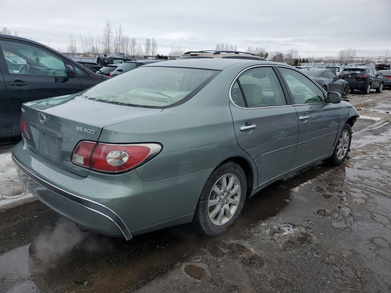 2003 Lexus ES VIN JTHBF30G230112825 Copart auction photo, front end / undercarriage damage thumbnail 3