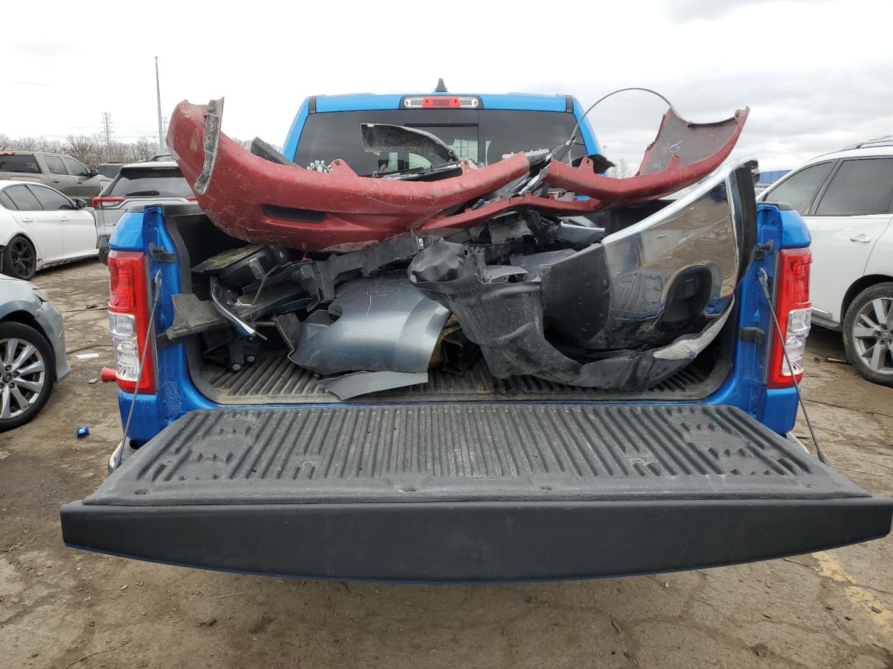 2021 RAM 1500 VIN 1C6RRFFG3MN645360 Copart auction photo, front end damage thumbnail 6