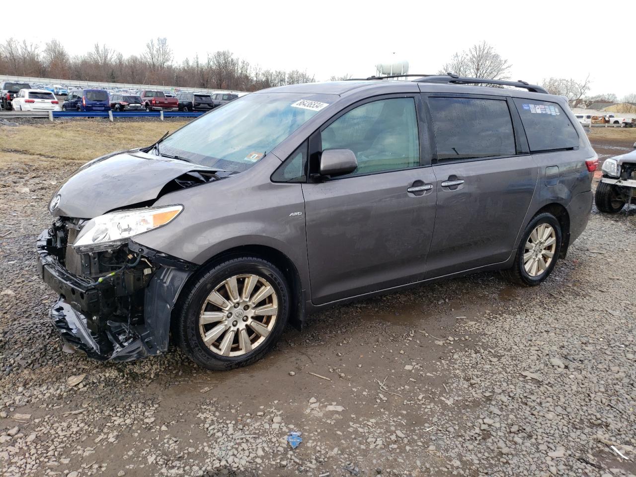 2017 Toyota Sienna VIN 5TDDZ3DC7HS163170
