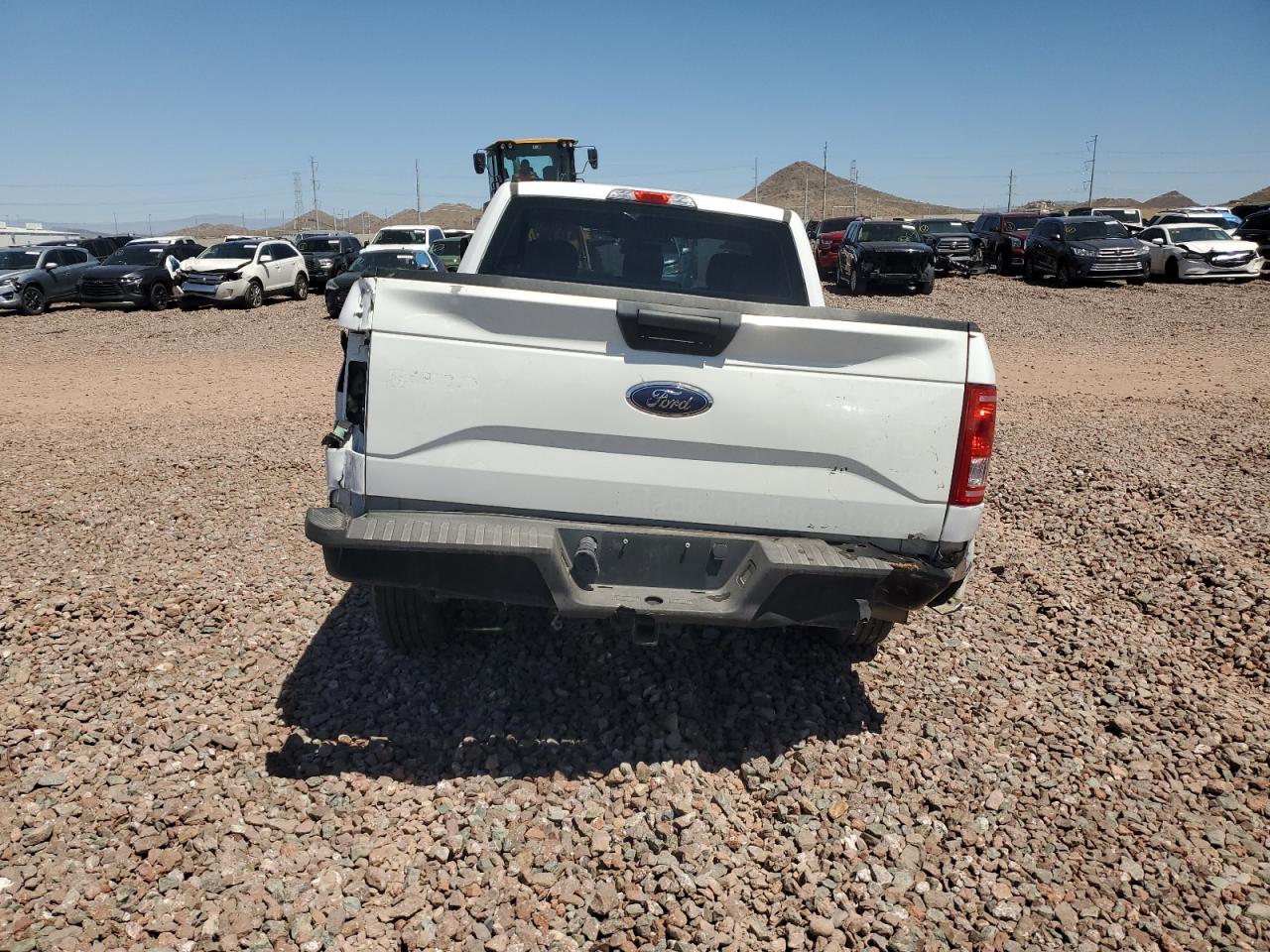 2016 Ford F-150 VIN 1FTMF1C84GKG01496 Copart auction photo, front end / side damage thumbnail 6