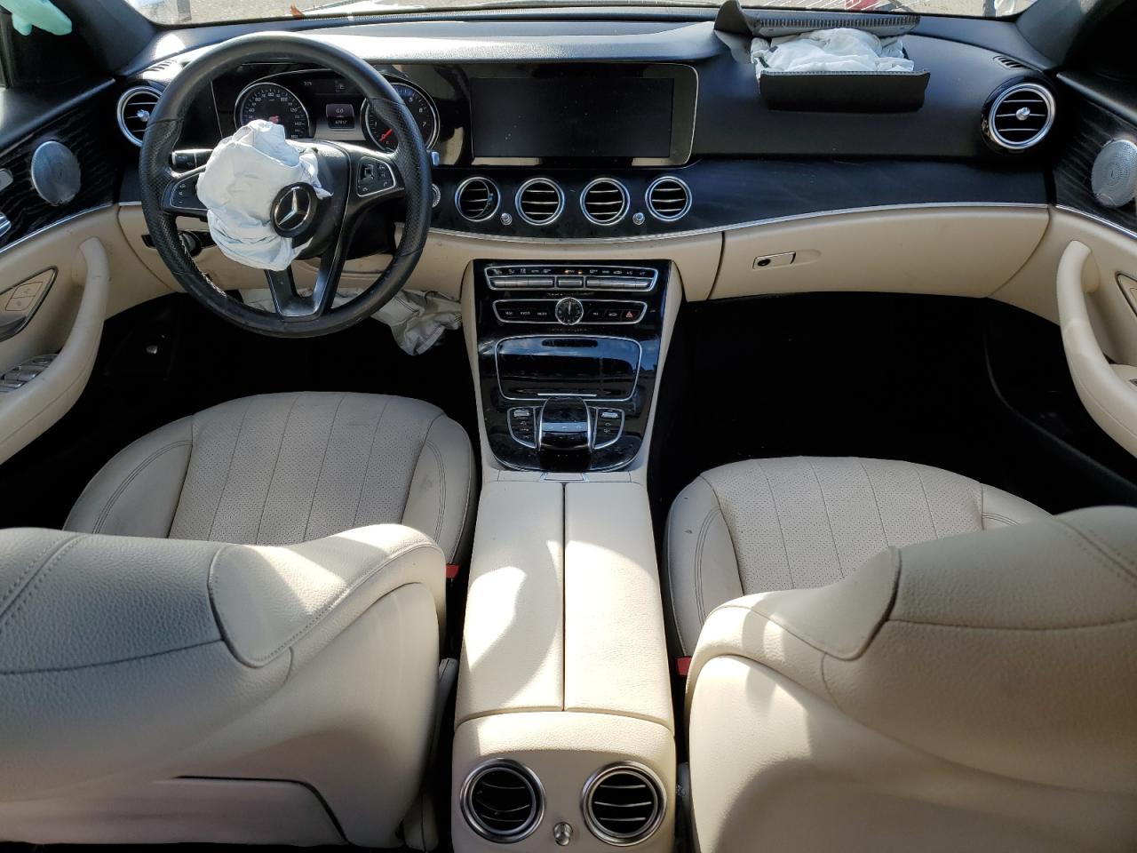 2017 Mercedes-Benz E-klasse VIN WDDZF4KB8HA237794 Copart auction photo, front end / side damage thumbnail 8
