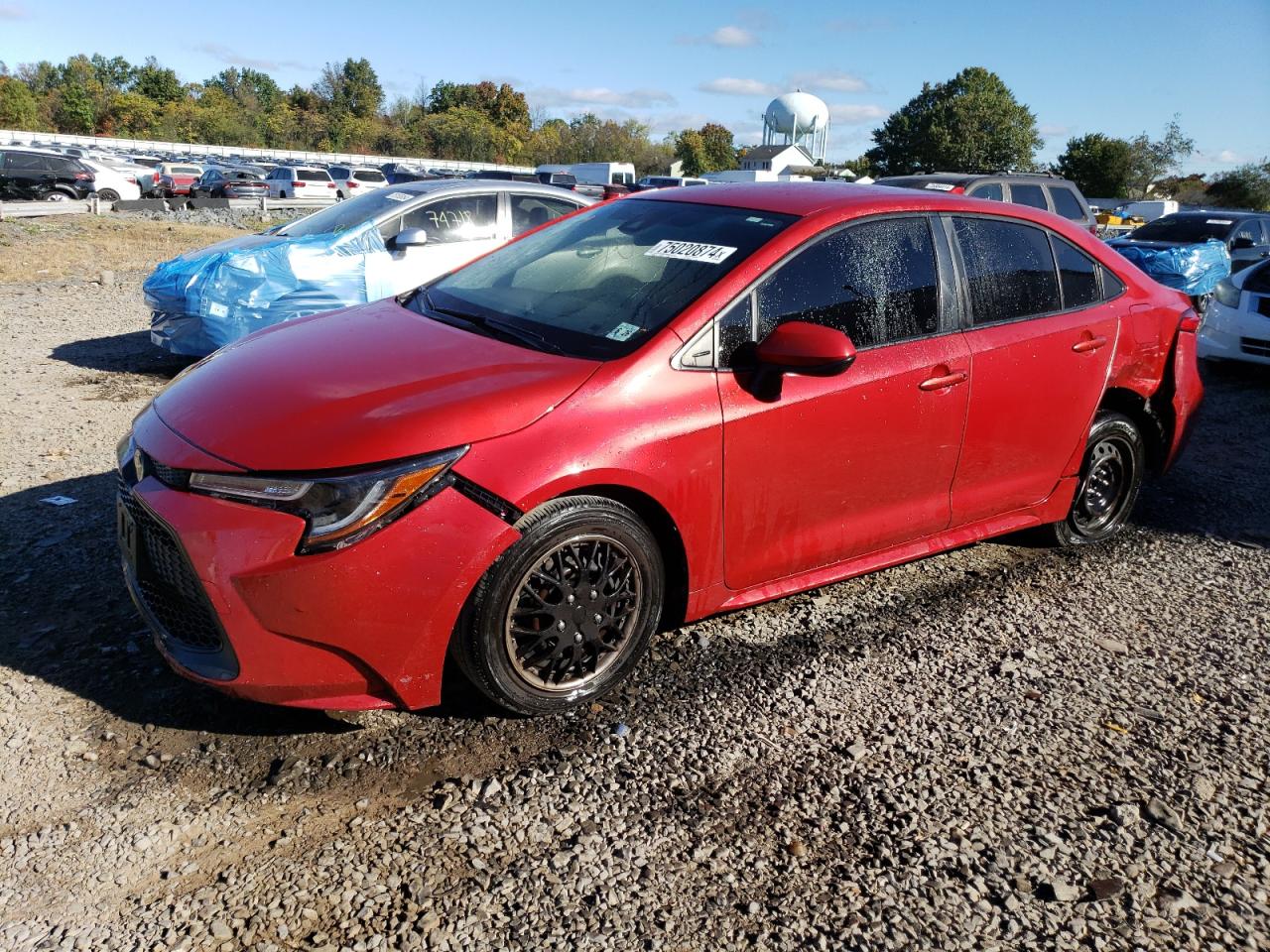 2020 Toyota Corolla VIN JTDEPRAE1LJ019851