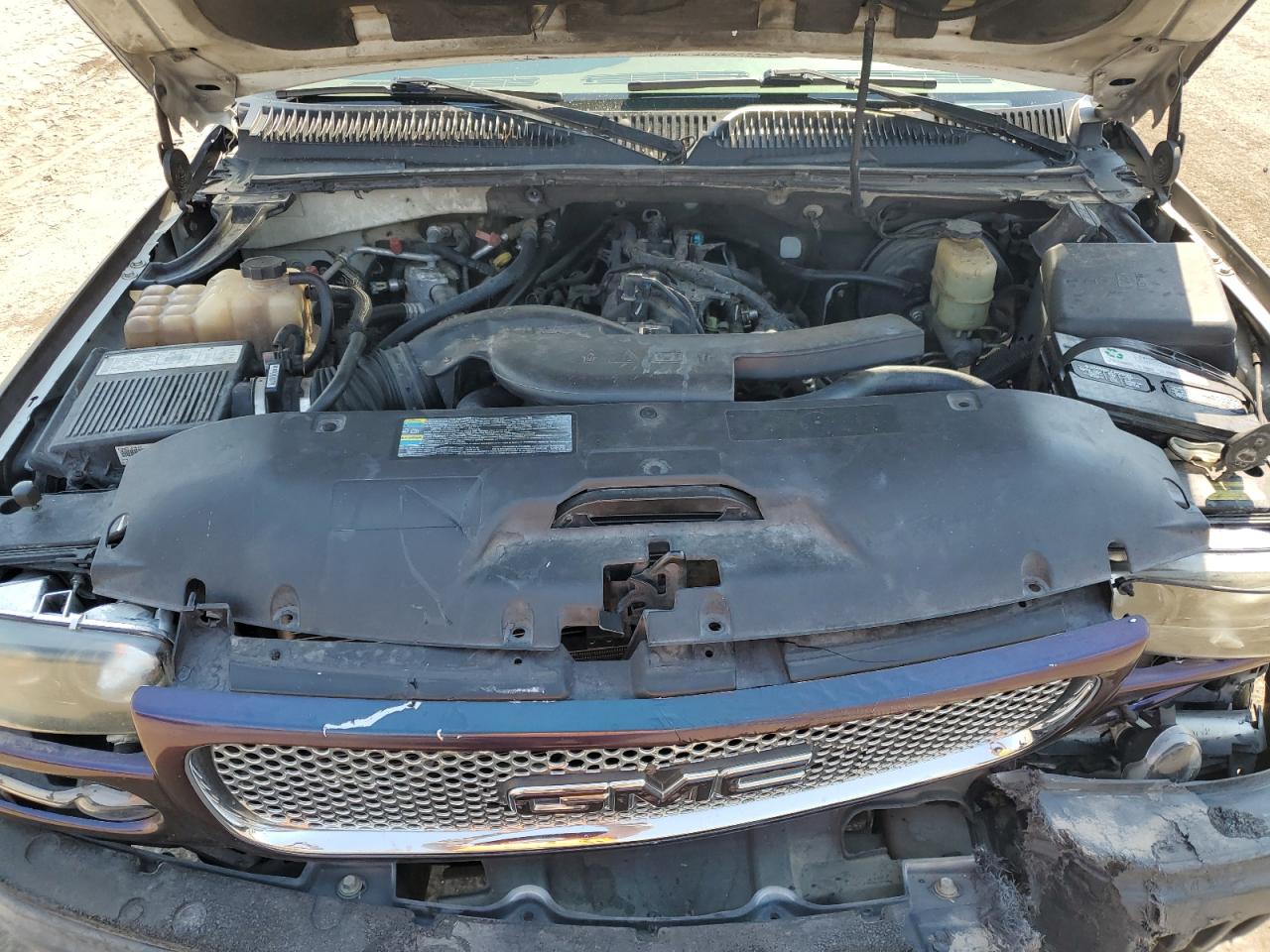 2002 GMC Yukon VIN 1GKEK63U62J340241 Copart auction photo, front end / rear end damage thumbnail 12