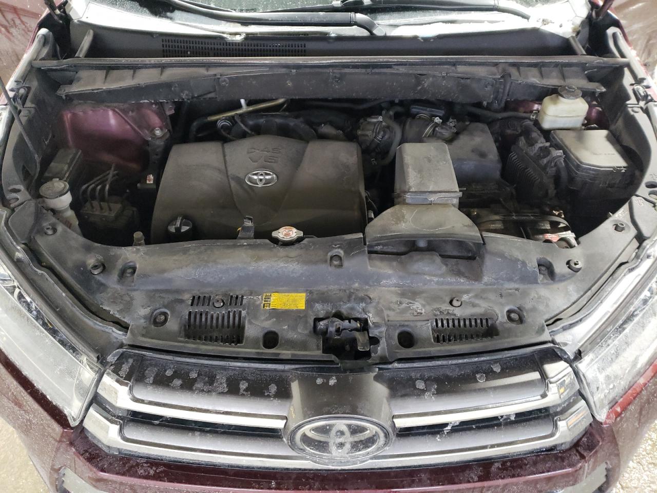 2017 Toyota Highlander VIN 5TDDZRFH7HS468342 Copart auction photo, side damage thumbnail 13