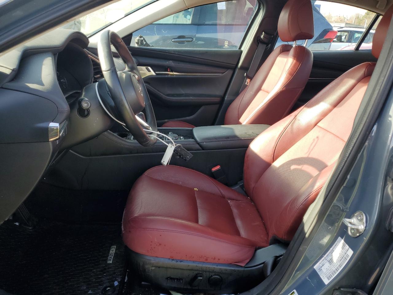 2023 Mazda 3 VIN 3MZBPACM9PM362230 Copart auction photo, front end / undercarriage damage thumbnail 7