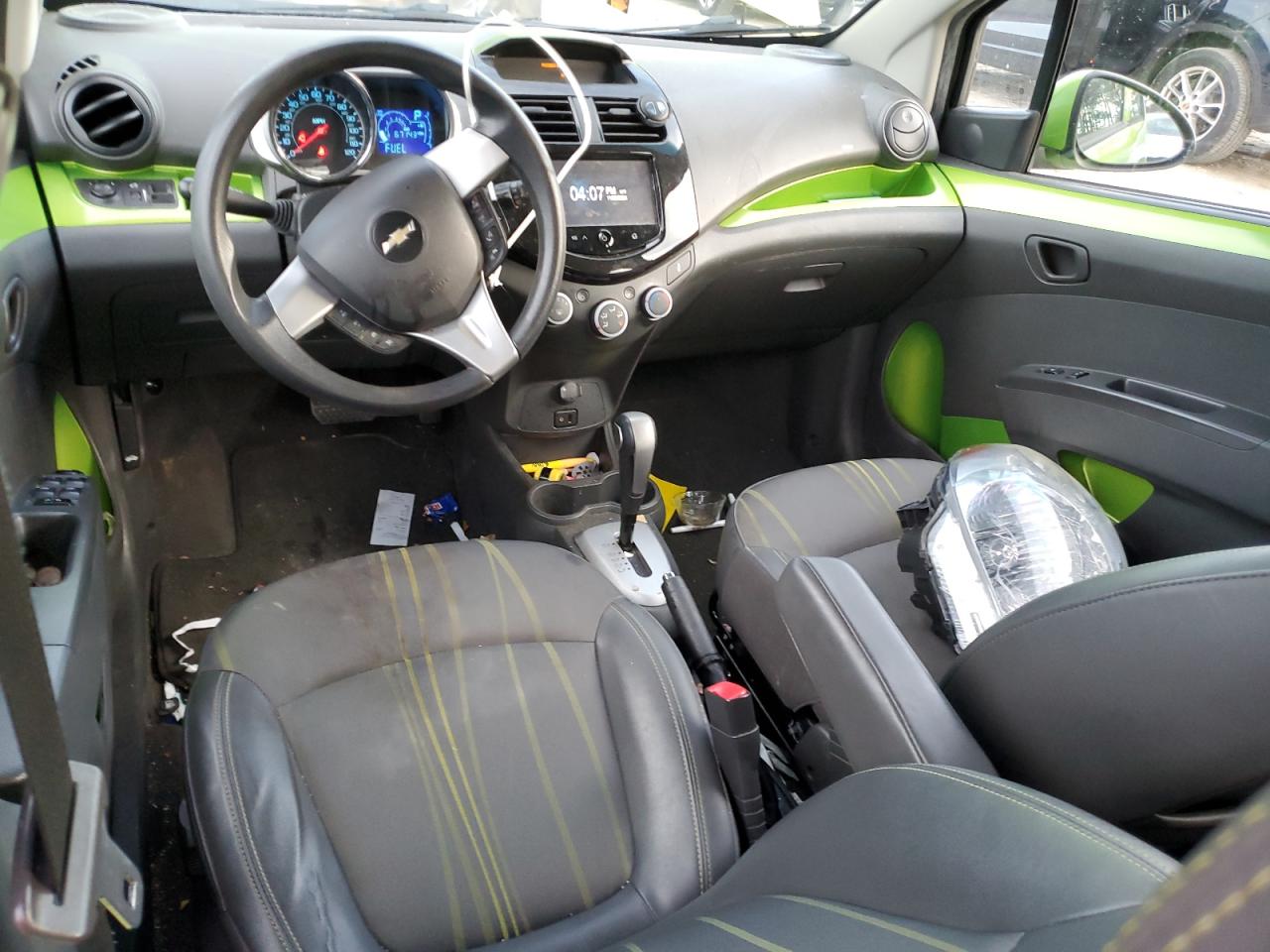 2015 Chevrolet Spark VIN KL8CD6S95FC708874 Copart auction photo, front end / minor dent/scratches damage thumbnail 8