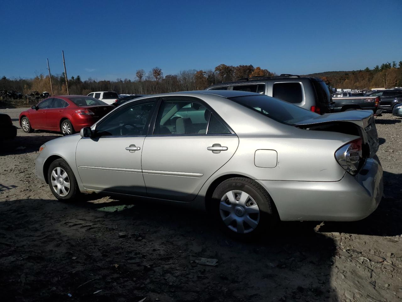 2003 Toyota Camry VIN 4T1BE32K43U742968 Copart auction photo, rear end damage thumbnail 2