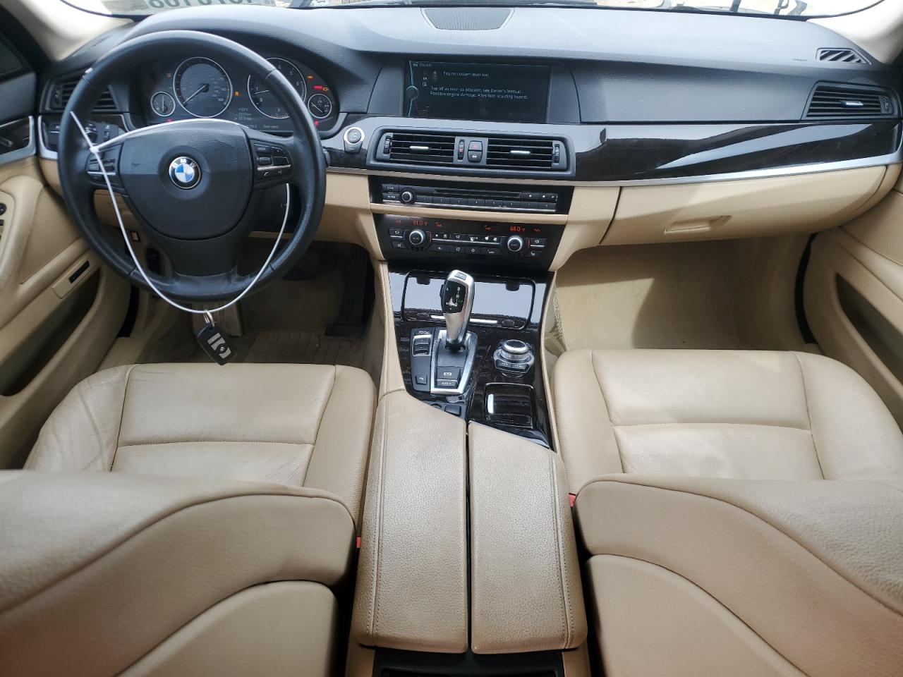 2012 BMW 5er VIN WBAFR7C59CC810033 Copart auction photo, front end / rear end damage thumbnail 8