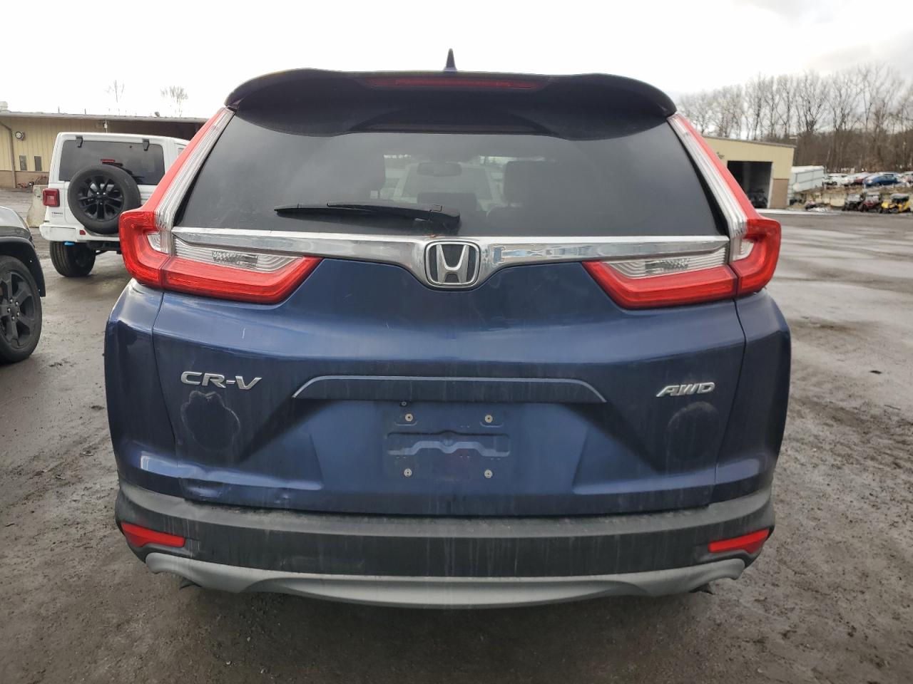 2017 Honda CR-V VIN 2HKRW2H80HH663160 Copart auction photo, side damage thumbnail 6