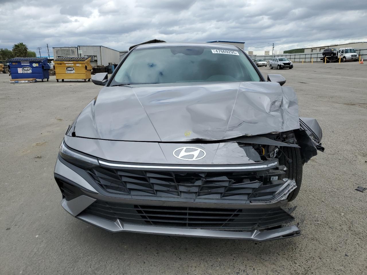 2024 Hyundai Elantra VIN KMHLM4DGXRU806266 Copart auction photo, front end damage thumbnail 5