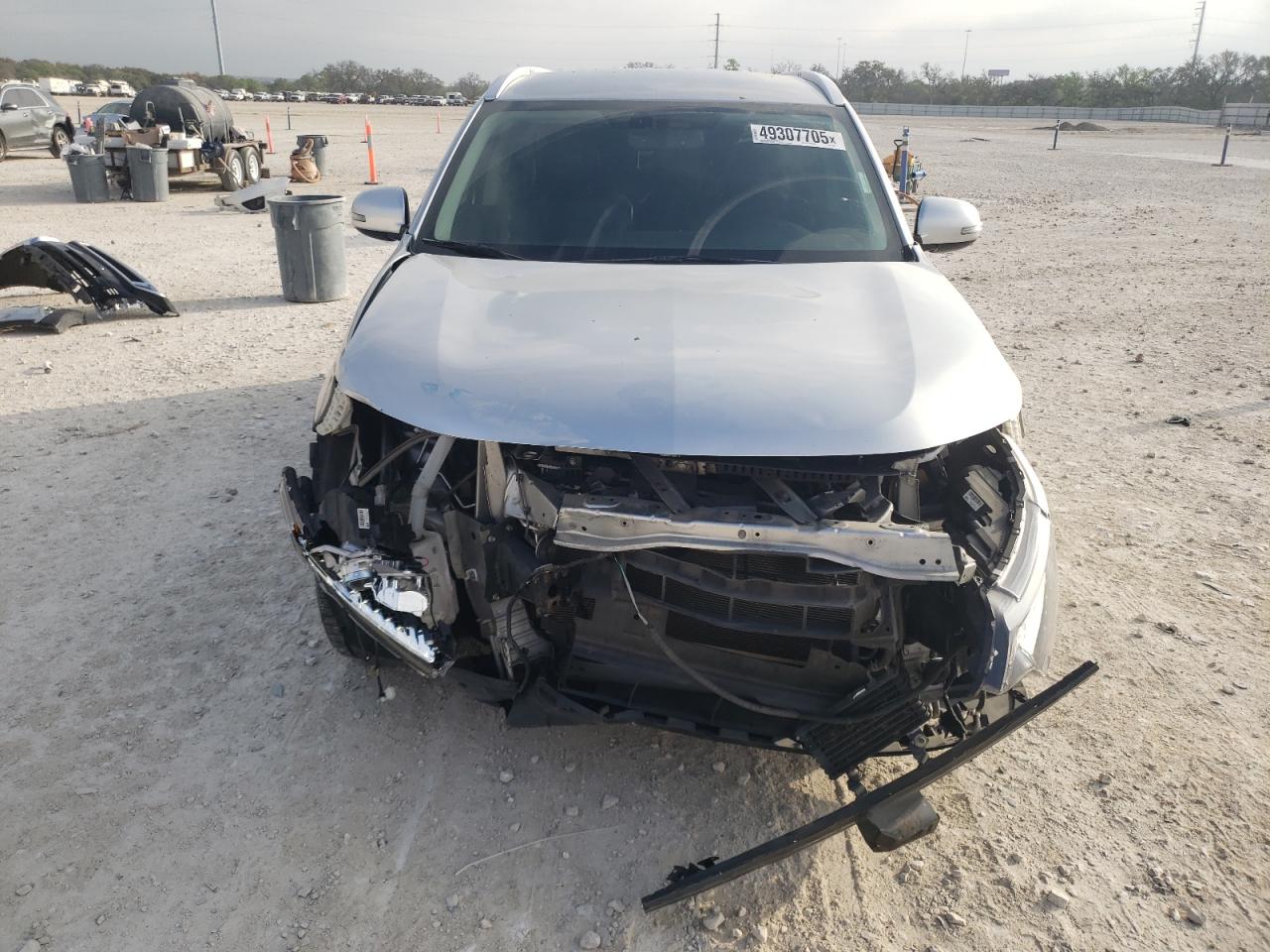 2019 Mitsubishi Outlander VIN JA4AZ3A30KJ001063 Copart auction photo, front end / minor dent/scratches damage thumbnail 5