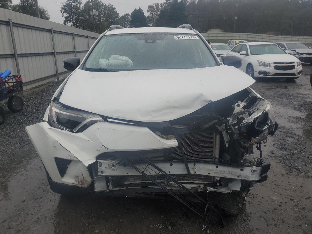 2017 Toyota RAV 4 VIN JTMBFREV4HJ161652 Copart auction photo, front end / minor dent/scratches damage thumbnail 5