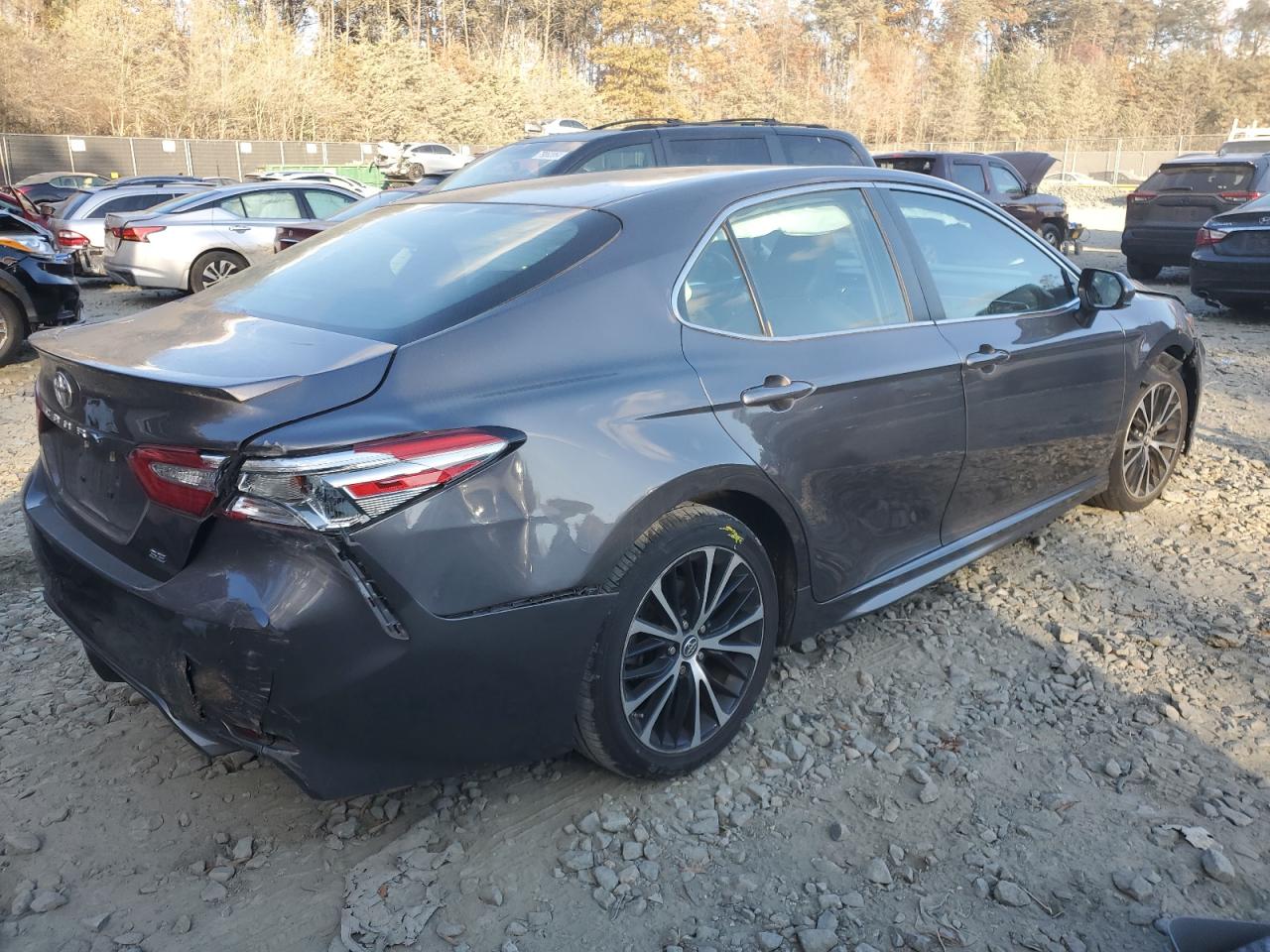 2018 Toyota Camry VIN 4T1B11HKXJU036155 Copart auction photo, front end damage thumbnail 3