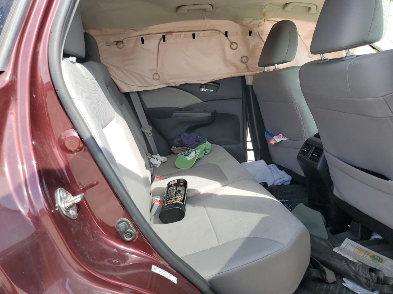 2015 Honda CR-V VIN 2HKRM4H53FH660984 Copart auction photo, side / front end damage thumbnail 10
