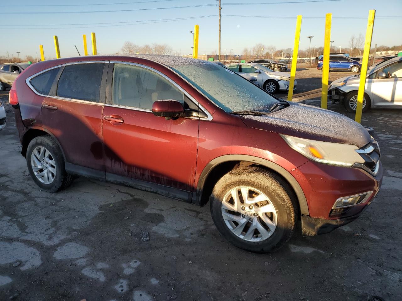 2015 Honda CR-V VIN 2HKRM4H56FH707313 Copart auction photo, rear end / minor dent/scratches damage thumbnail 4