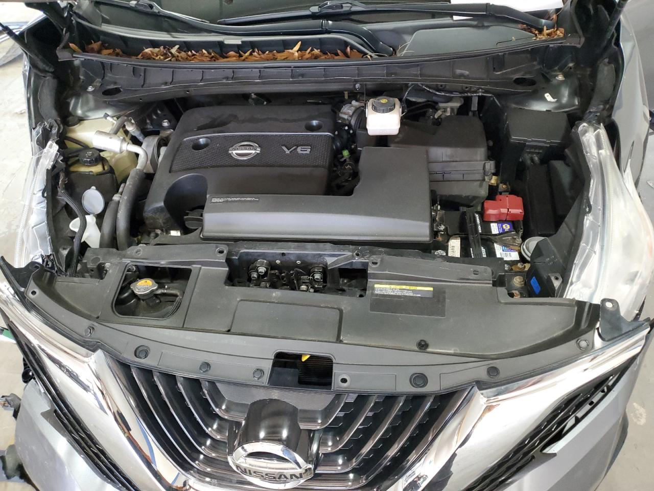 2017 Nissan Murano VIN 5N1AZ2MH7HN179119 Copart auction photo, front end / undercarriage damage thumbnail 13