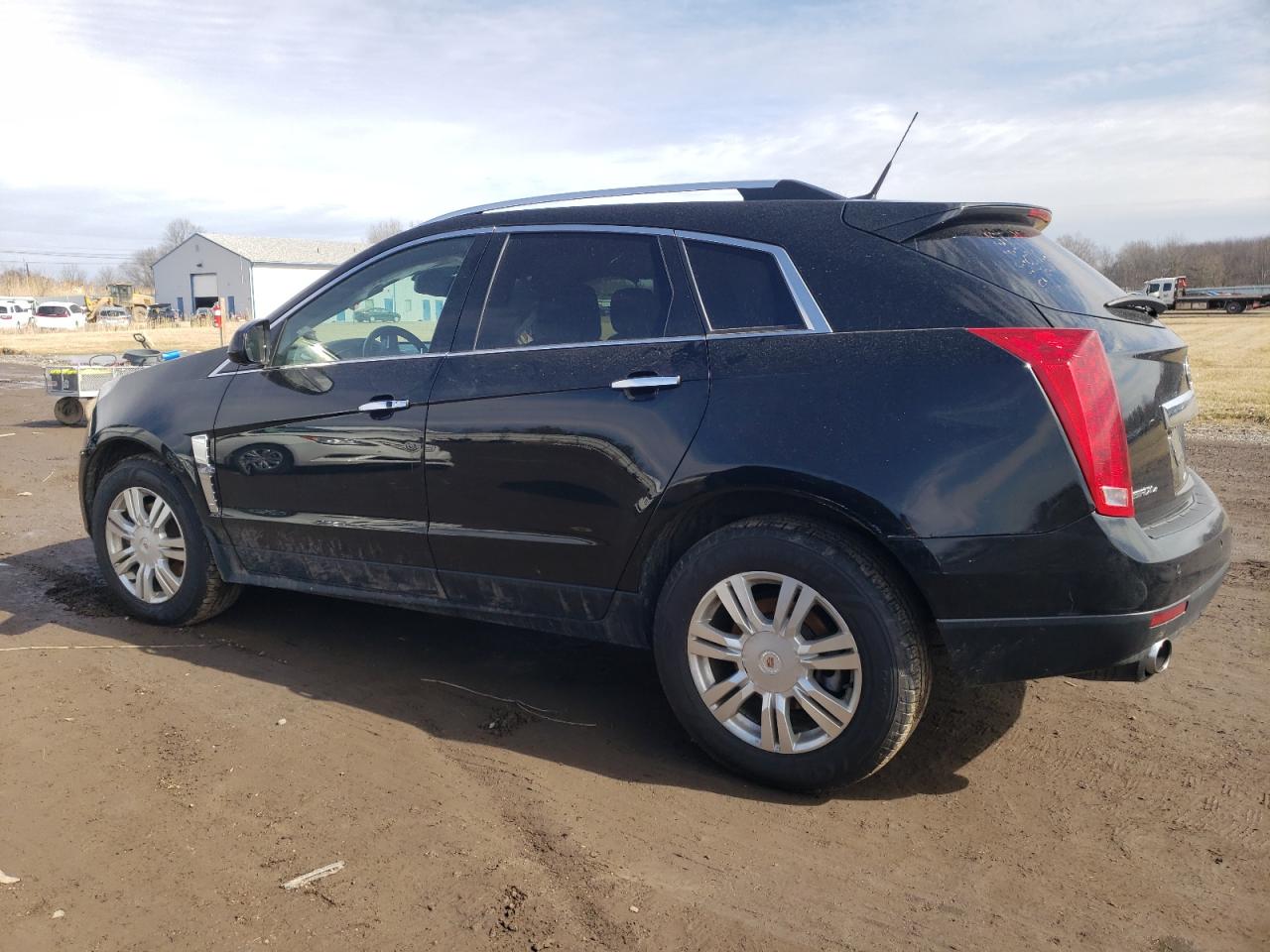 2011 Cadillac SRX VIN 3GYFNDEYXBS673689 Copart auction photo, front end / side damage thumbnail 2