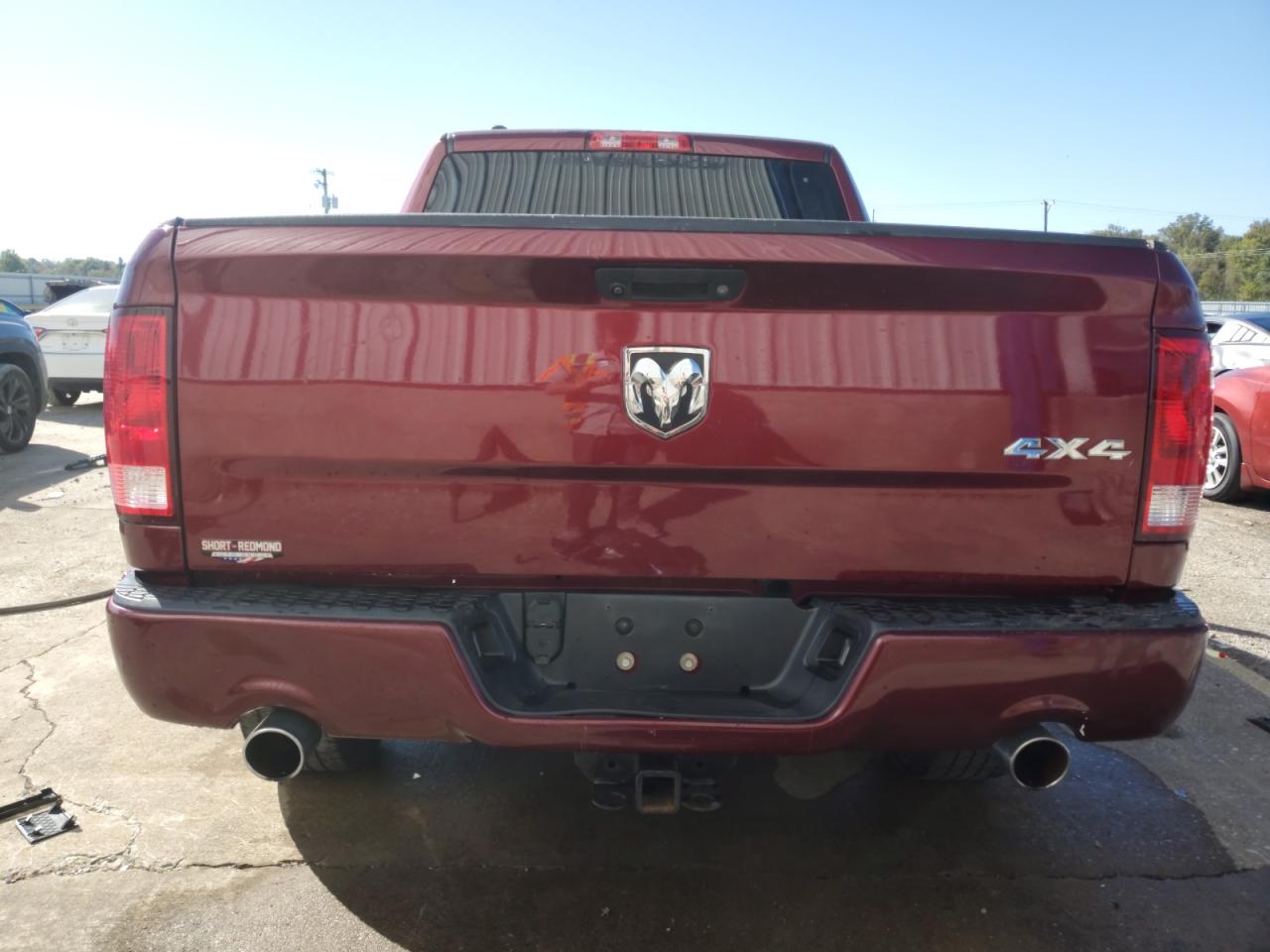 2018 RAM 1500 VIN 1C6RR7KT3JS326594 Copart auction photo, front end / undercarriage damage thumbnail 6