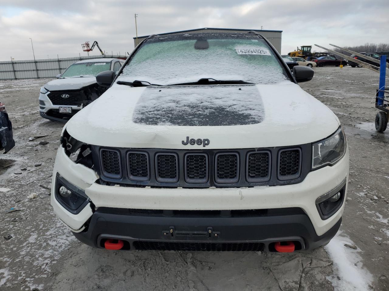 2018 Jeep Compass VIN 3C4NJDDB9JT451308 Copart auction photo, mechanical / front end damage thumbnail 5