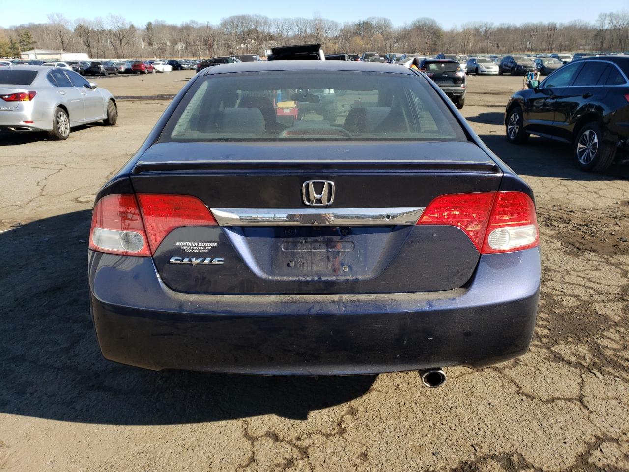 2009 Honda Civic VIN 2HGFA16629H515312 Copart auction photo, front end damage thumbnail 6