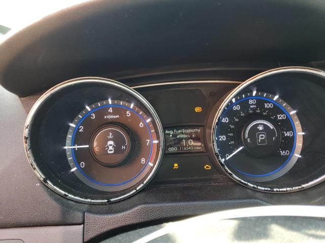 2014 Hyundai Sonata VIN 5NPEB4AC0EH901220 Copart auction photo, side / front end damage thumbnail 9