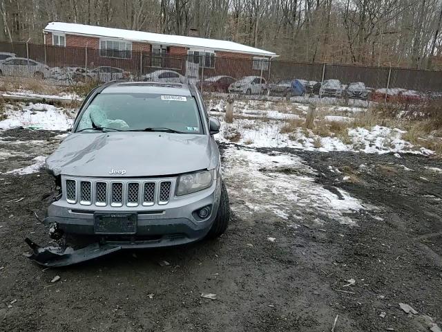 2014 Jeep Compass VIN 1C4NJDEB0ED731130 Copart auction photo, front end / side damage thumbnail 12