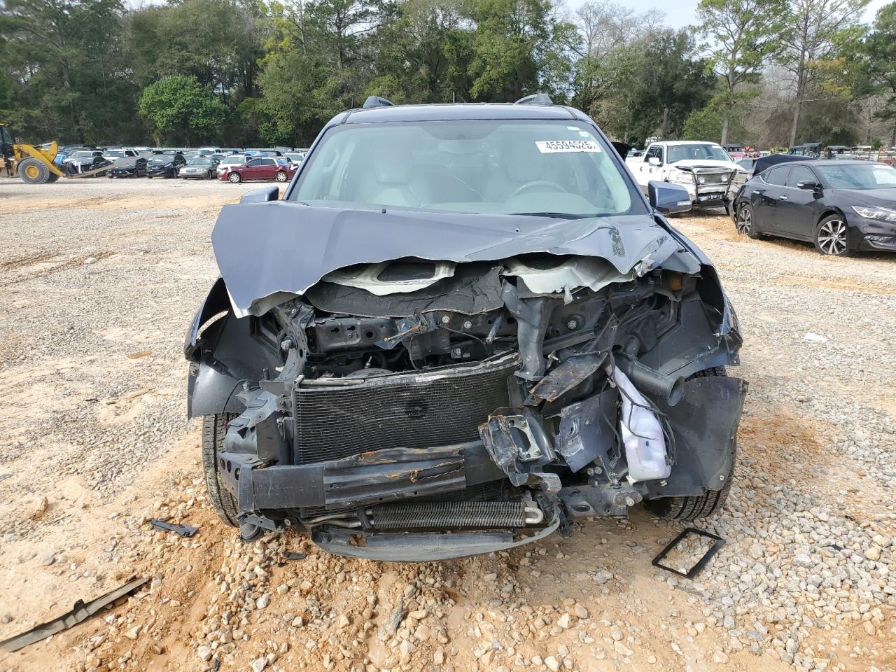 2014 GMC Acadia VIN 1GKKRRKD3EJ185413 Copart auction photo, front end / rear end damage thumbnail 5